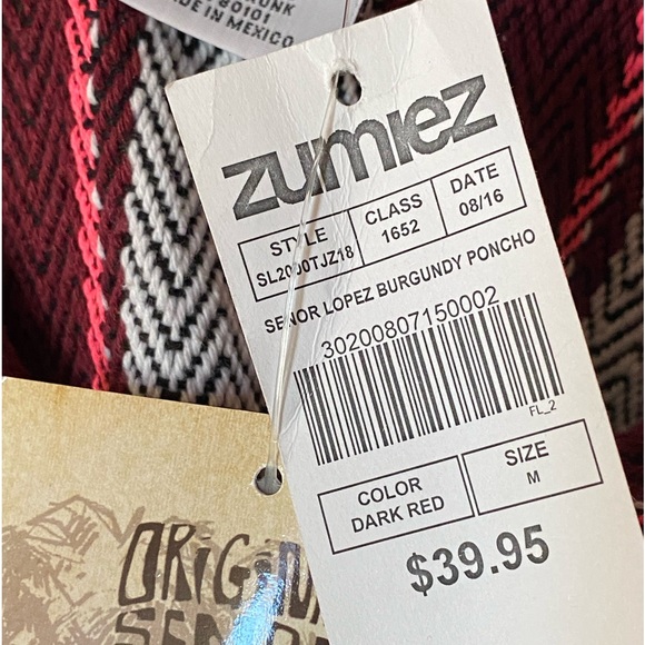 The Original Senior Lopez BAJA Poncho - Picture 13 of 13